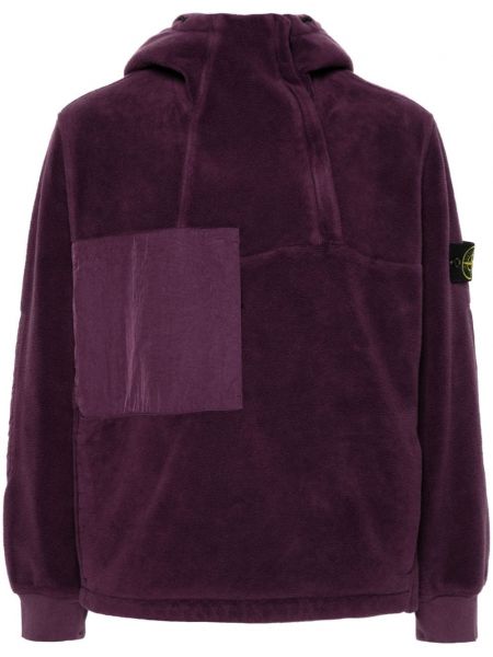 Lyhyt collegepaita Stone Island violetti