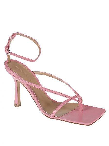 Sandali di pelle Bottega Veneta rosa