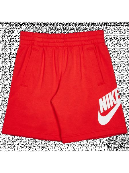 Pantaloncini in tessuto Nike rosso
