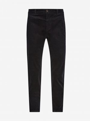 Manšestrové kalhoty S.oliver černé