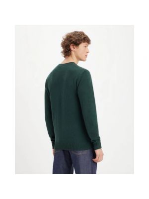 Sweter z dżerseju Levi's zielony