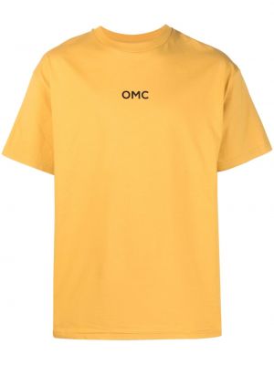 Bombažna majica s potiskom Omc