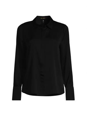 Шелковая блузка с воротником Kobi Halperin черная