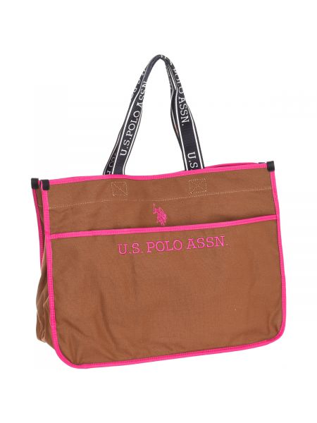 Nákupná taška U.s. Polo Assn. hnedá