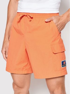 Priliehavé športové šortky New Balance oranžová