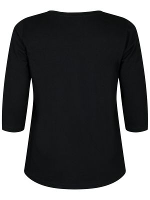 Marškinėliai Zizzi juoda