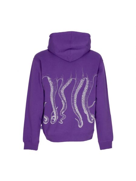 Bluza z kapturem Octopus fioletowa