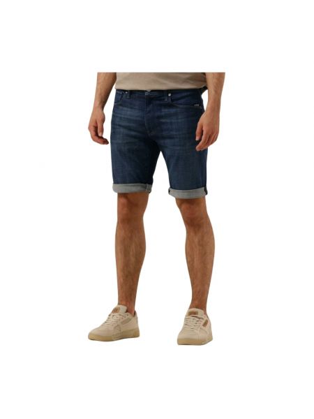 Strand stern slim fit jeans shorts G-star blau