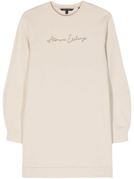 Jersey kleid mit spikes Armani Exchange