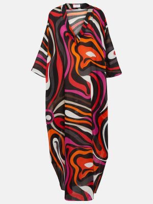 Puuvilla maxi mekko Pucci