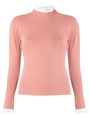 Blusa de punto Martha Medeiros rosa