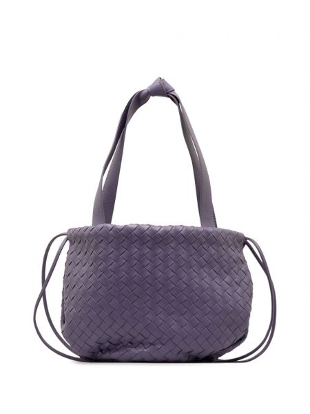 Mini krepšys Bottega Veneta Pre-owned violetinė