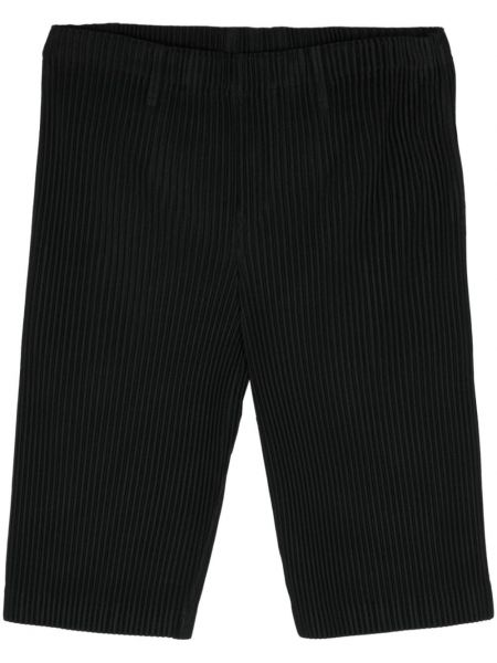 Kratke hlače Homme Plissé Issey Miyake crna