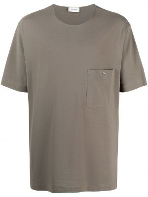 Camiseta con bolsillos Lemaire gris