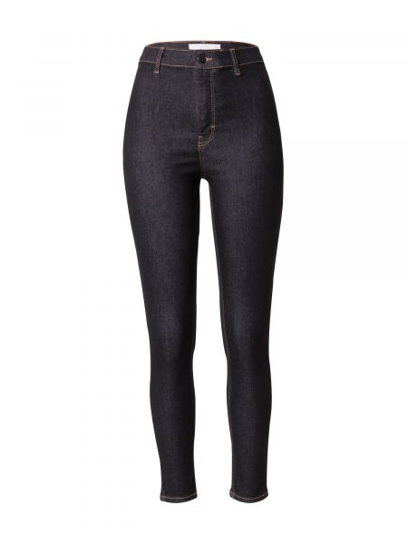 Skinny fit traperice Topshop crna