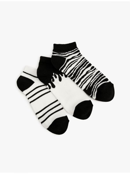 Чорапи с принт зебра Koton