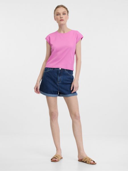 Tričko s krátkými rukávy Orsay růžové