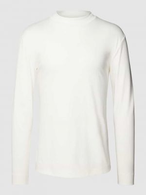 Koszulka z długim rękawem Drykorn biała