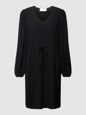 Sukienka mini z dekoltem w serek Selected Femme czarna