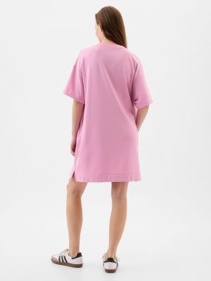 Oversized šaty Gap růžové
