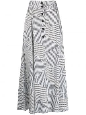 Sukňa s potlačou s abstraktným vzorom Max & Moi