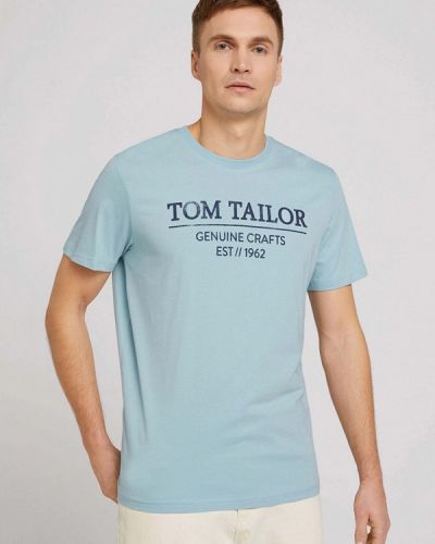 Футболка Tom Tailor, голубая