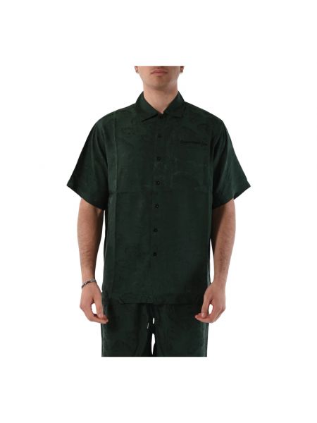 Koszula z wiskozy Department Five zielona