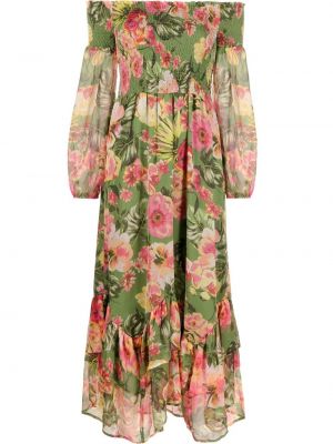 Trykt floral dress Liu Jo grønn