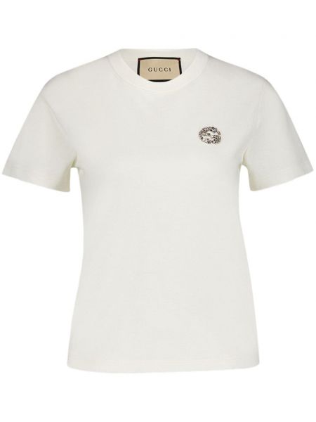 T-shirt Gucci hvid