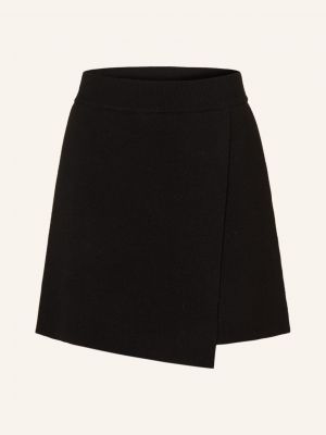 Dzianinowa mini spódniczka z kaszmiru Lisa Yang czarna