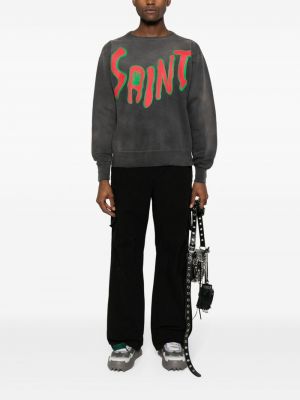 Sweatshirt aus baumwoll mit print Saint Mxxxxxx
