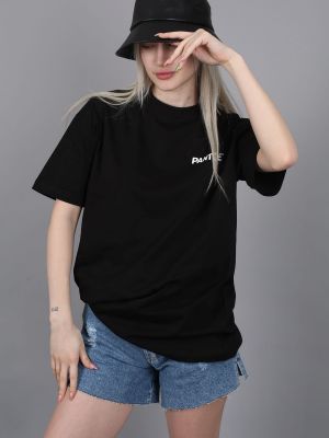 Oversize тениска Madmext черно