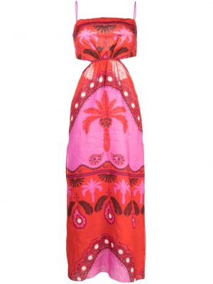 Μάξι φόρεμα με σχέδιο Johanna Ortiz