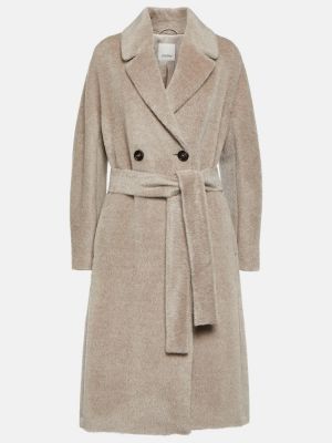 Μάλλινο παλτό από μαλλί αλπάκα 's Max Mara μπεζ