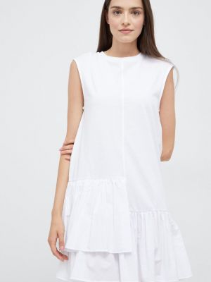 Sisley pamut ruha fehér, mini, harang alakú