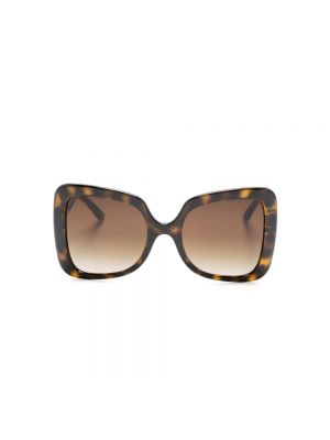 Okulary przeciwsłoneczne Dolce And Gabbana brązowe