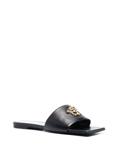Dabīgās ādas sandales Versace