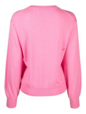 Džemperis ar apaļu kakla izgriezumu Chinti & Parker rozā