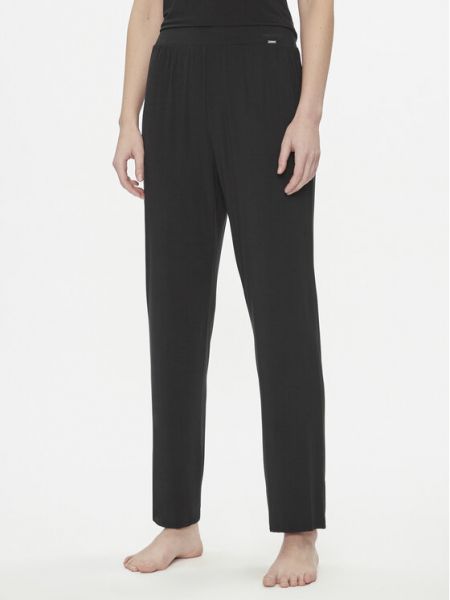 Штани вільного крою Calvin Klein Underwear чорні