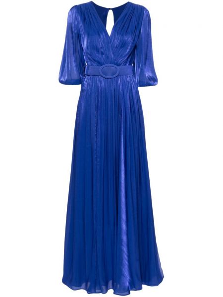 Koktejlové šaty Costarellos modré