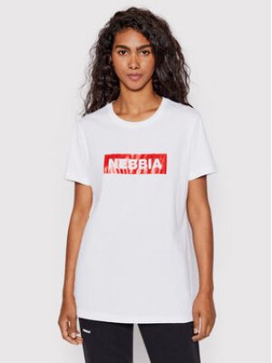 T-shirt Nebbia blanc