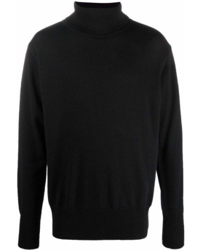 Jersey de cuello vuelto de tela jersey Société Anonyme negro