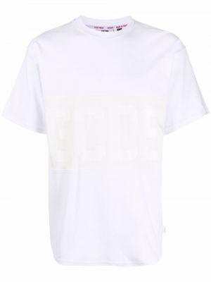 Camiseta con estampado Gcds blanco