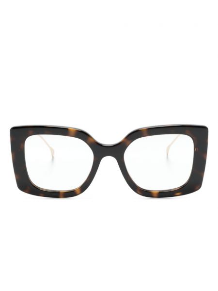 Oversize очила Gucci Eyewear кафяво