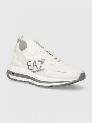 Sneakerși Ea7 Emporio Armani alb