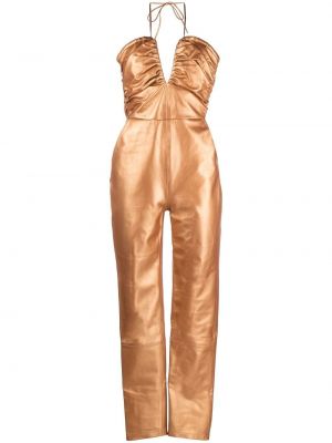 Ολόσωμη φόρμα Zeynep Arcay χρυσό