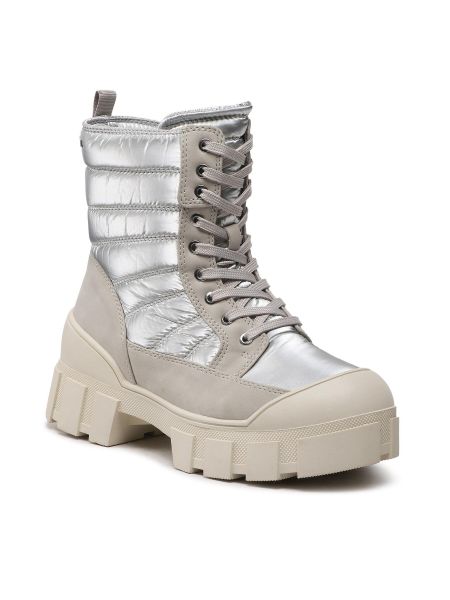 Stiefel Caprice silber