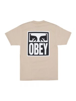 Koszulka Obey beżowa