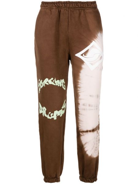 Памучни спортни панталони с tie-dye ефект Piet
