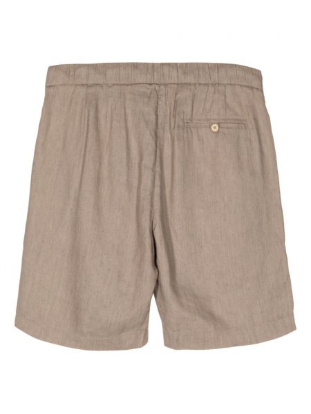 Leinen shorts aus baumwoll Frescobol Carioca braun